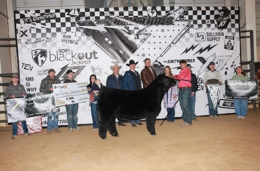 2026 Blackout Jackpot 10 did not disappoint, and we couldn&rsquo;t be more fired up about how these ones showed up and showed out! 

Congratulations Riley Striker!
🏆 3rd Overall Steer Ring A
🏆 5th Overall Steer Ring B
Told Ya So x Gucci (Fu Man Chu