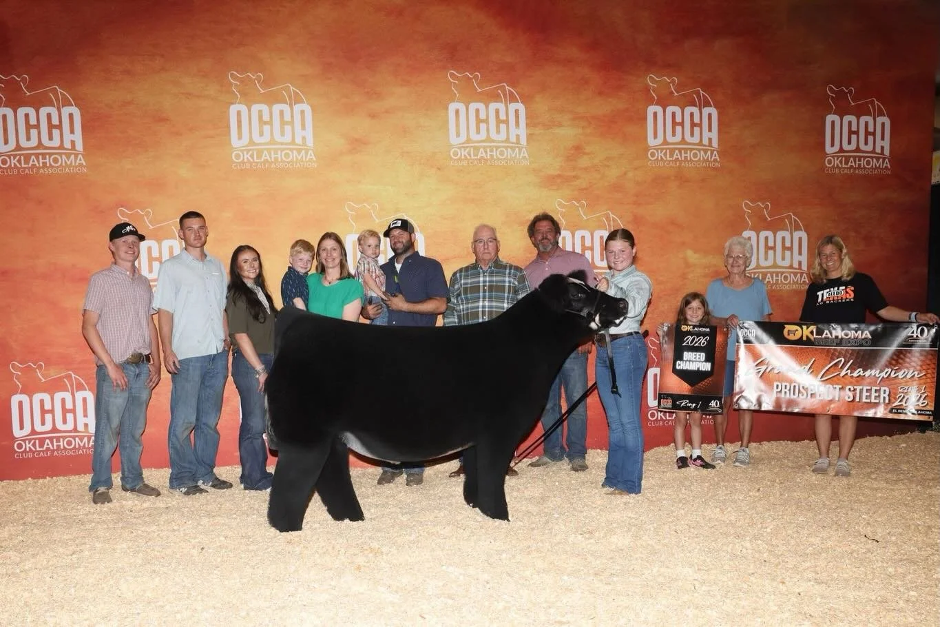 WHAT A WEEKEND FOR THE HOME TEAM!
We are so proud of these kids and love working with these families as they continue to chase and capture successes across the country. 

🏆 Oklahoma Beef Expo
Champion Overall Prospect Steer Ring A
WID x B435 Donor 

