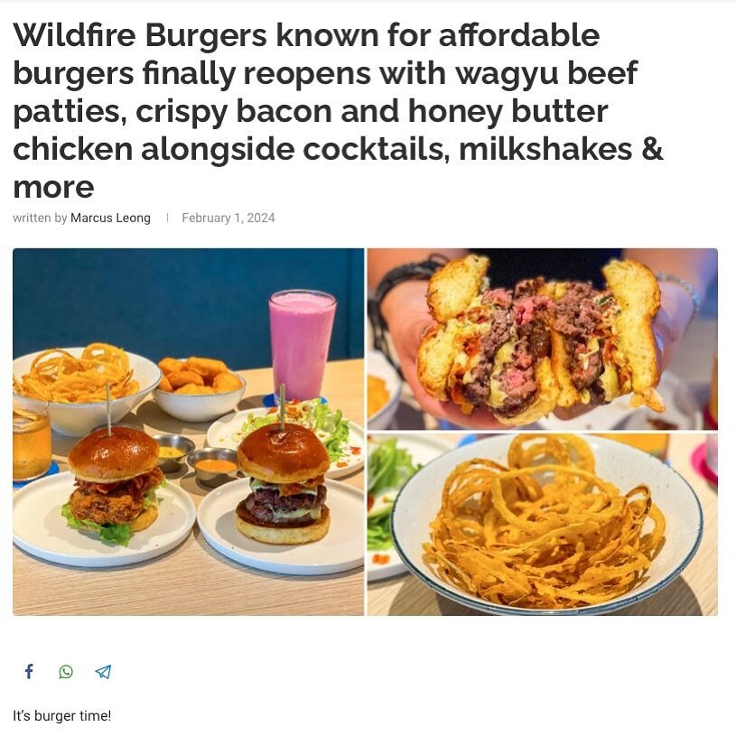 The News Is Out!

https://confirmgood.com/post/wildfire-burgers-robertson-walk/