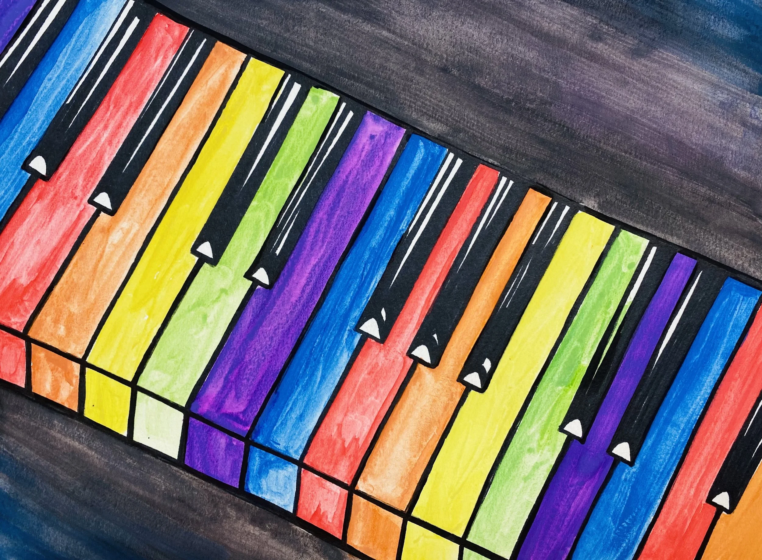 Rainbow Keyboard 