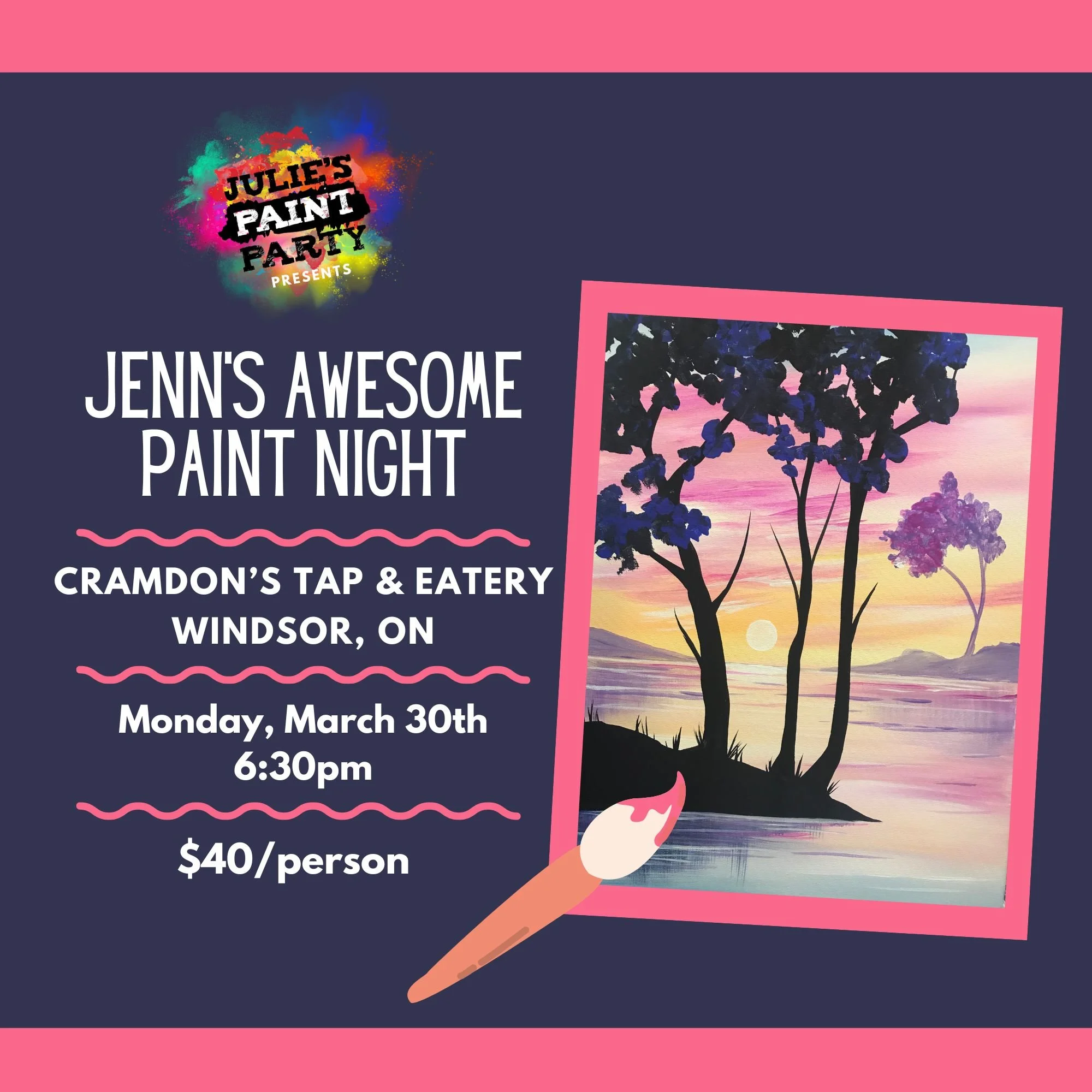 Jenn's Awesome Paint Night!