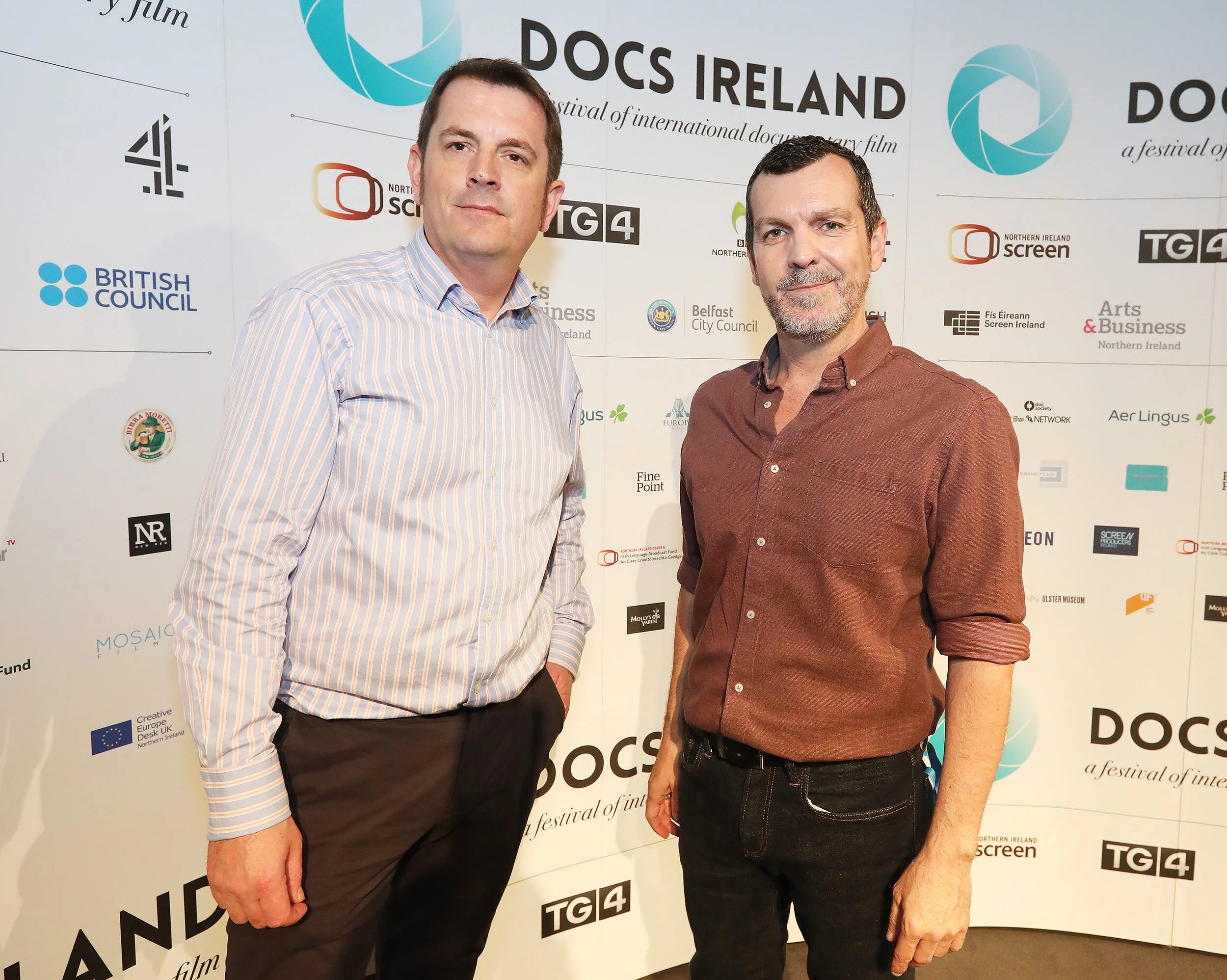 Docs Ireland Hugh Odling Smee, Shane Smith Hot Docs Canada.JPG