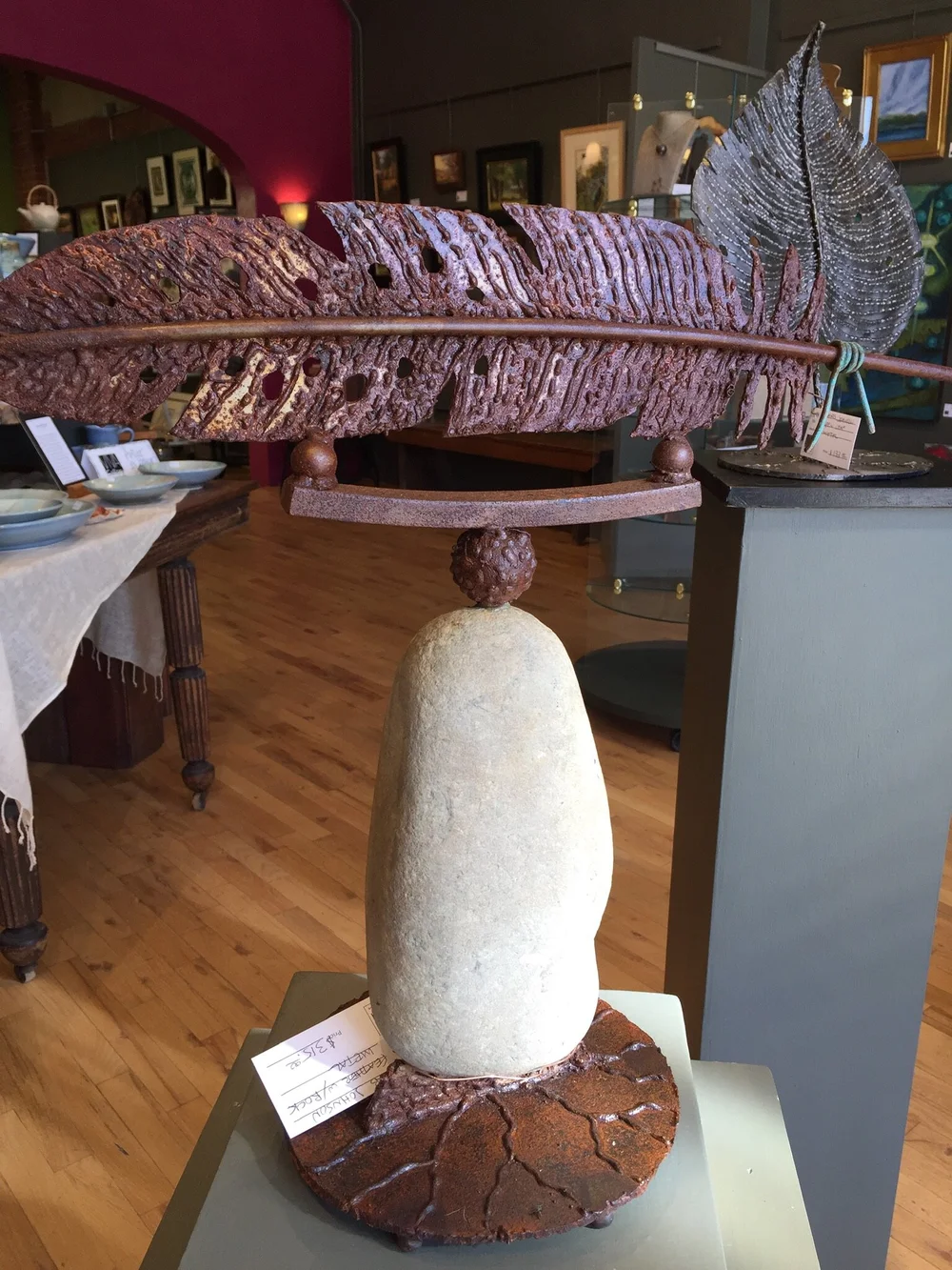 Metal sculptor Herb Johnson is VIVA's June guest artist — VIVA, a