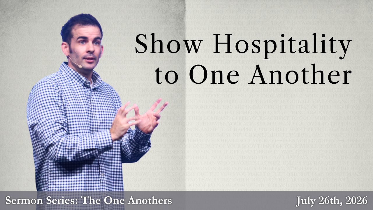 Show Hospitality to One Another