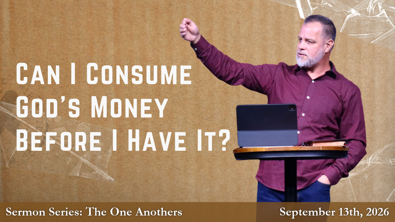 Can I Consume God’s Money Before I Have It?