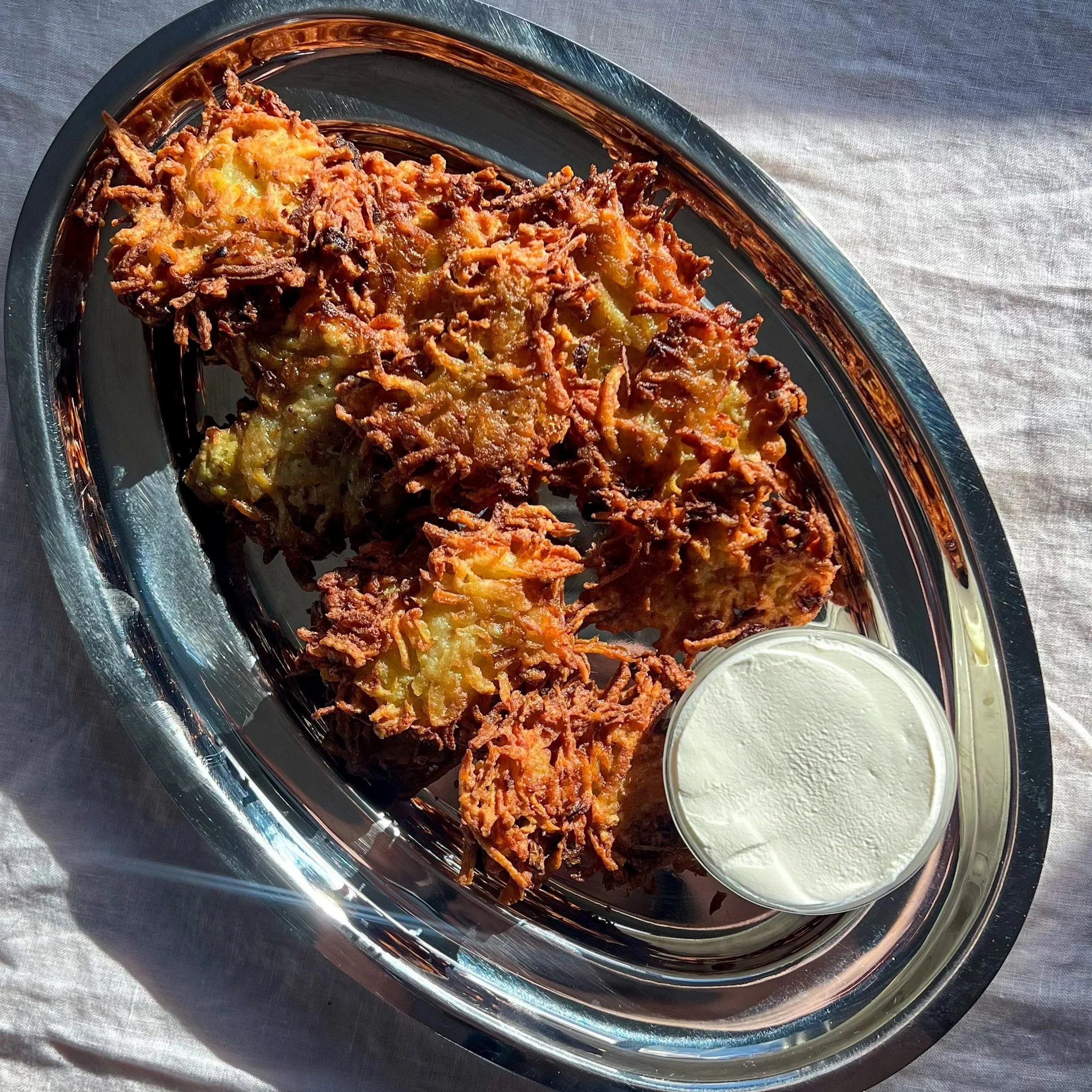 A PERFECT CRISPY LATKE
