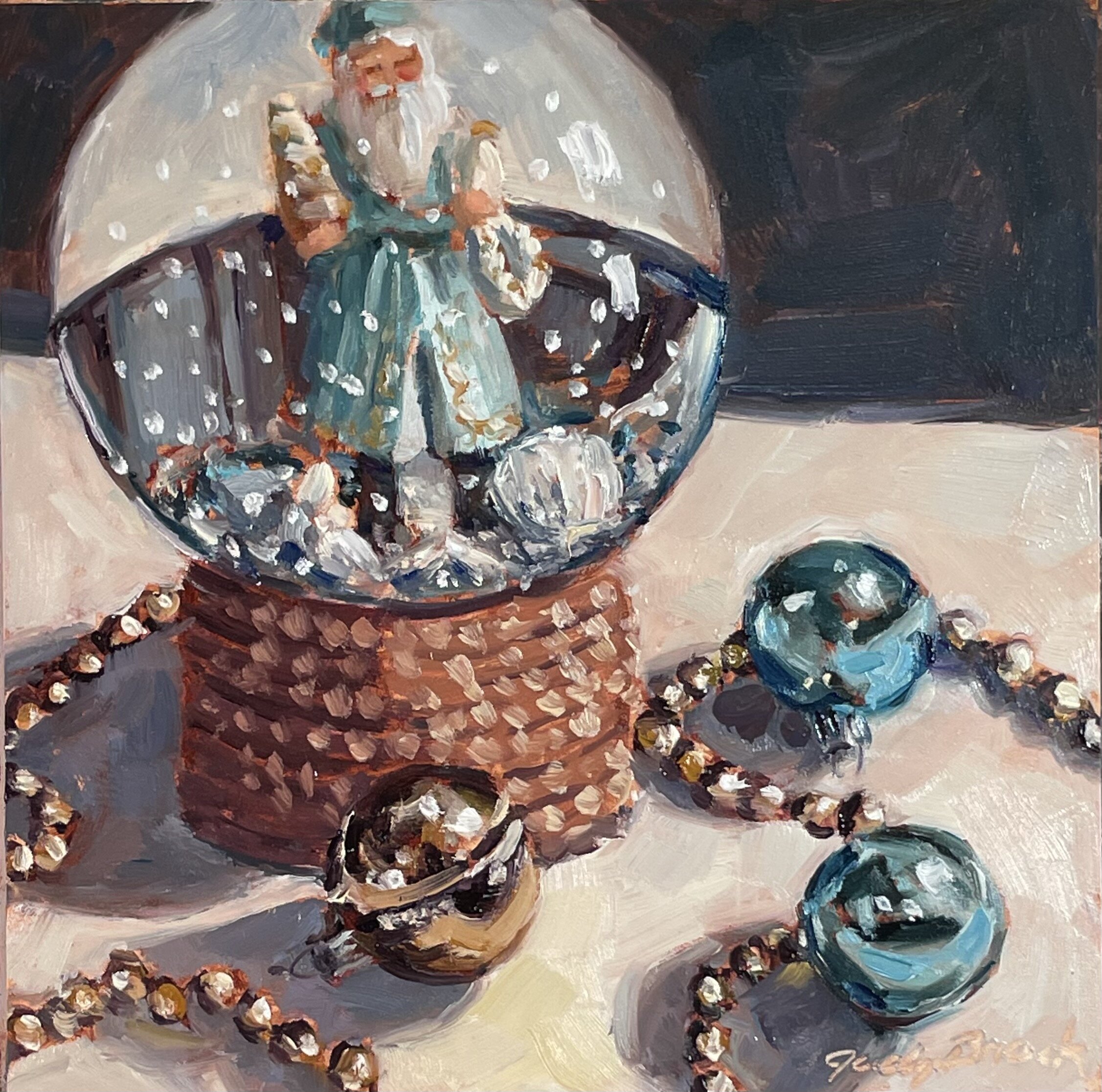 Blue Christmas Sparkle