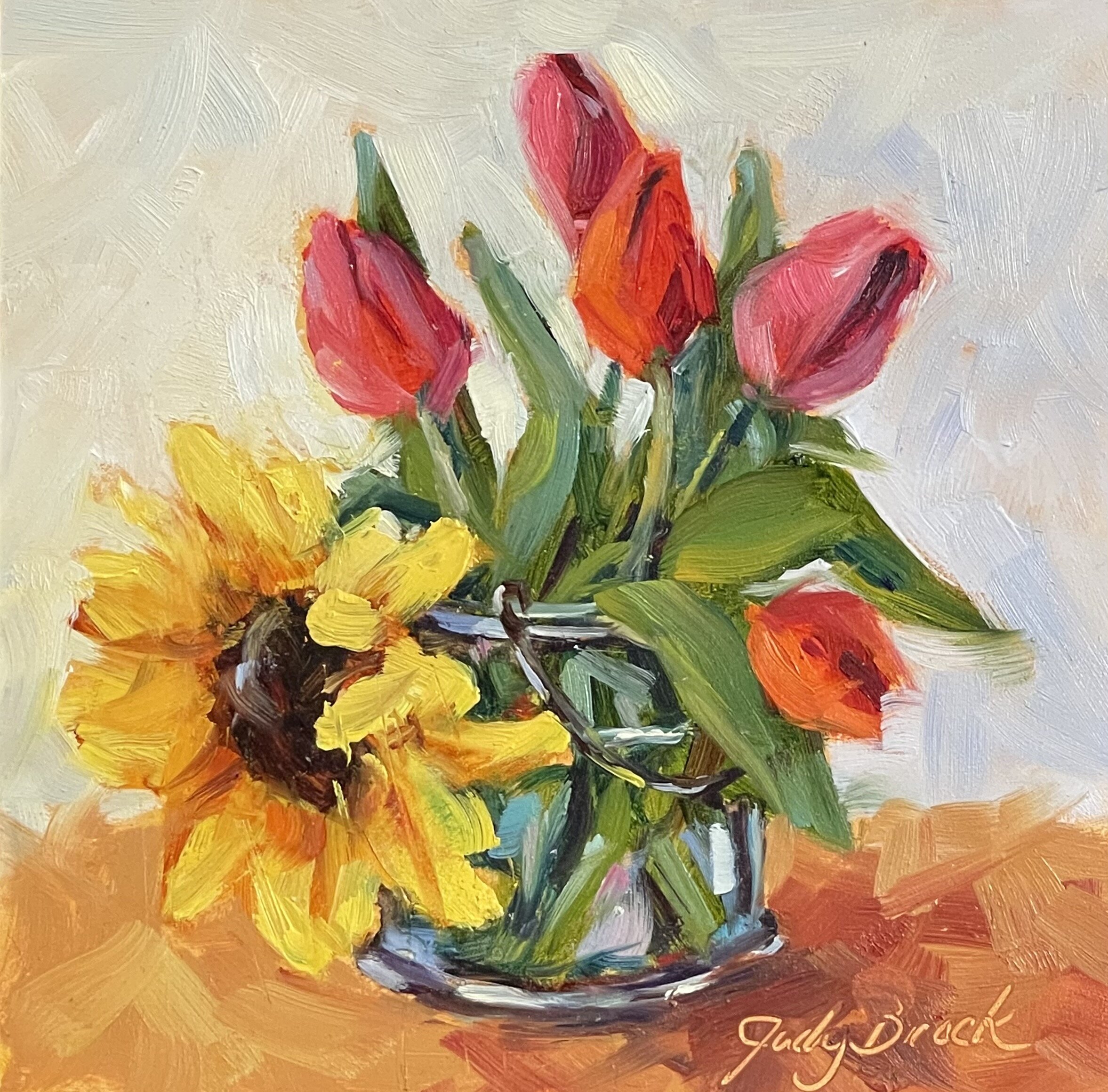 Sunshine with Tulips