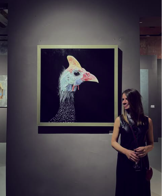 The Hand That Draws the Silk — Tatiana Alban's process