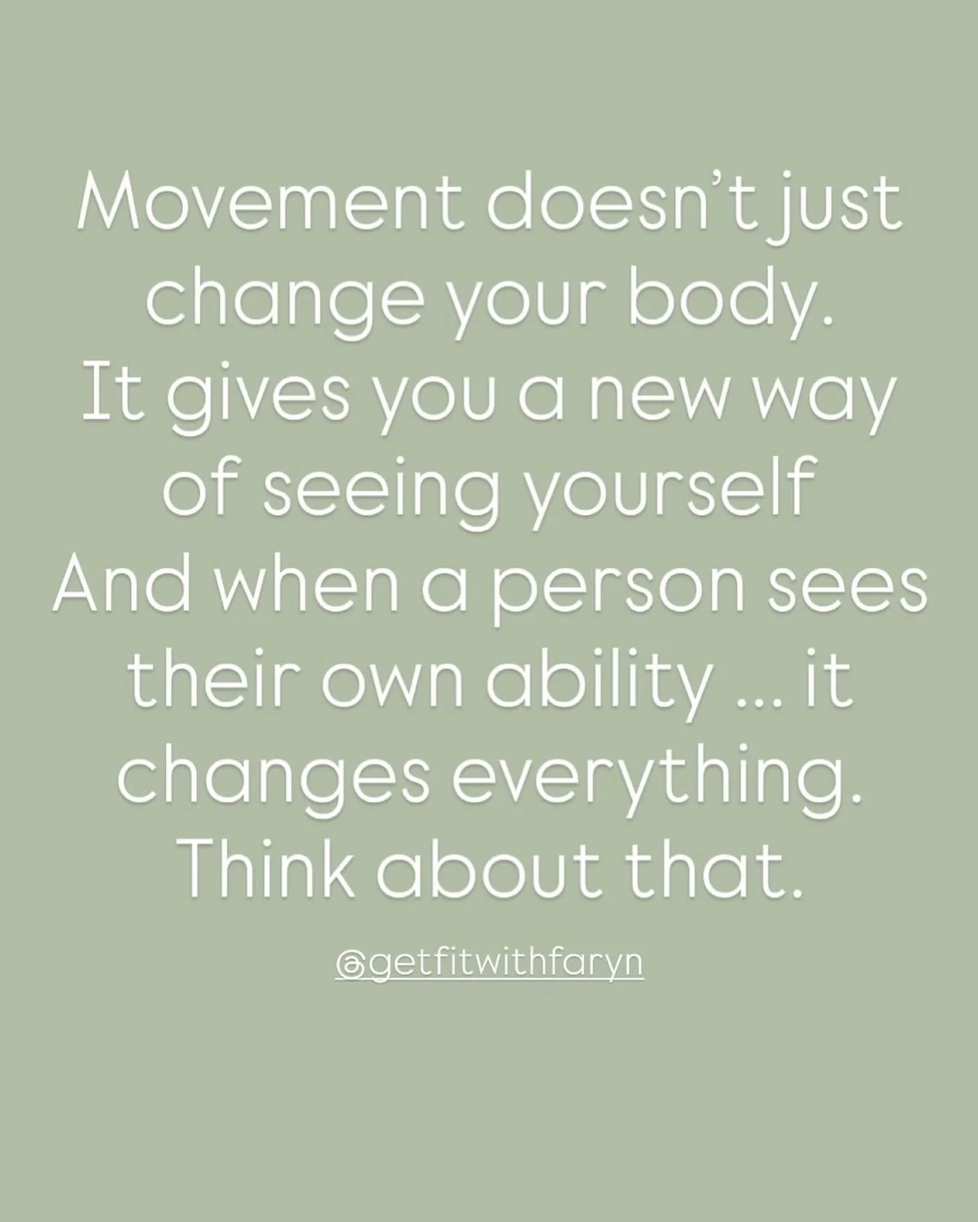How has movement empowered you? How has it changed your mindset or confidence? Let me know in the comments below 👇  #movement #fitness #fit #fitnesscoach #personaltrainer #inclusivefitness
