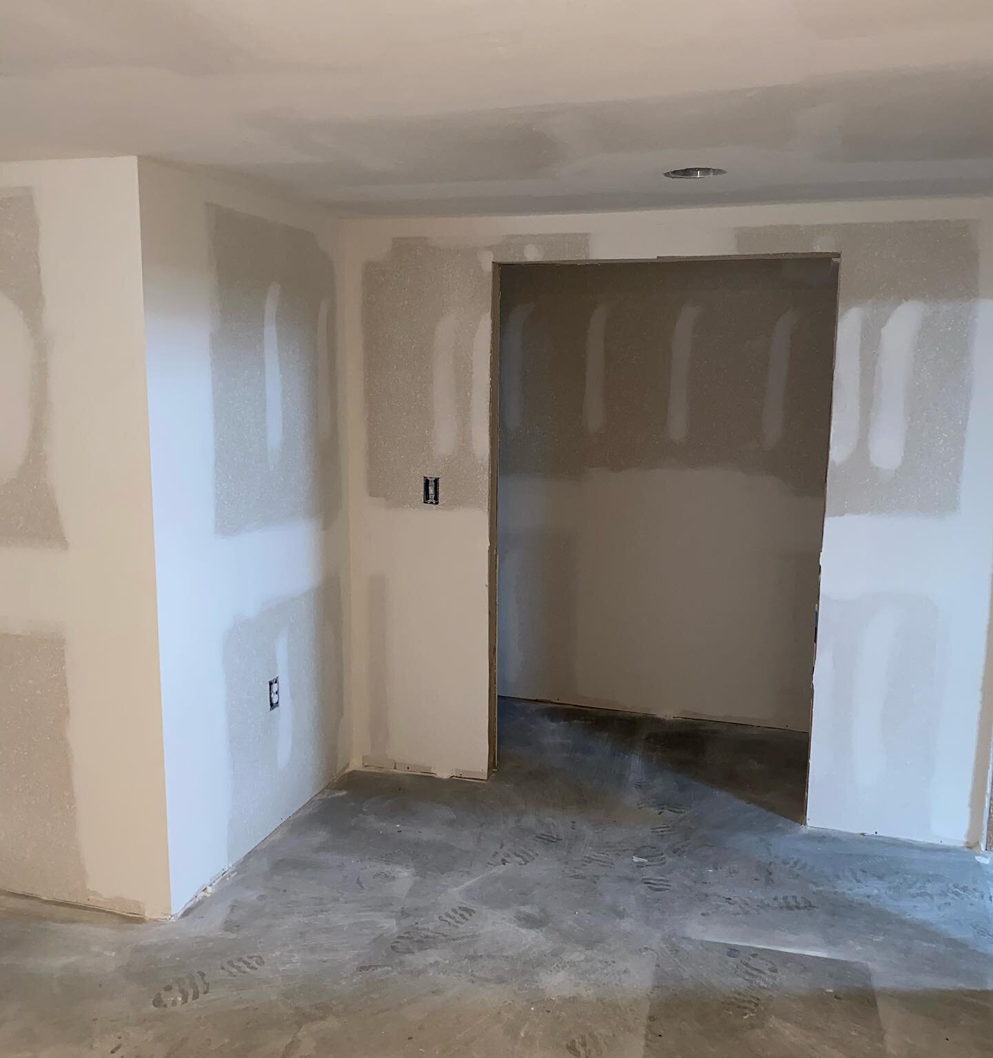 Finishing up this basement 🥽
Swipe to see the the before picture!