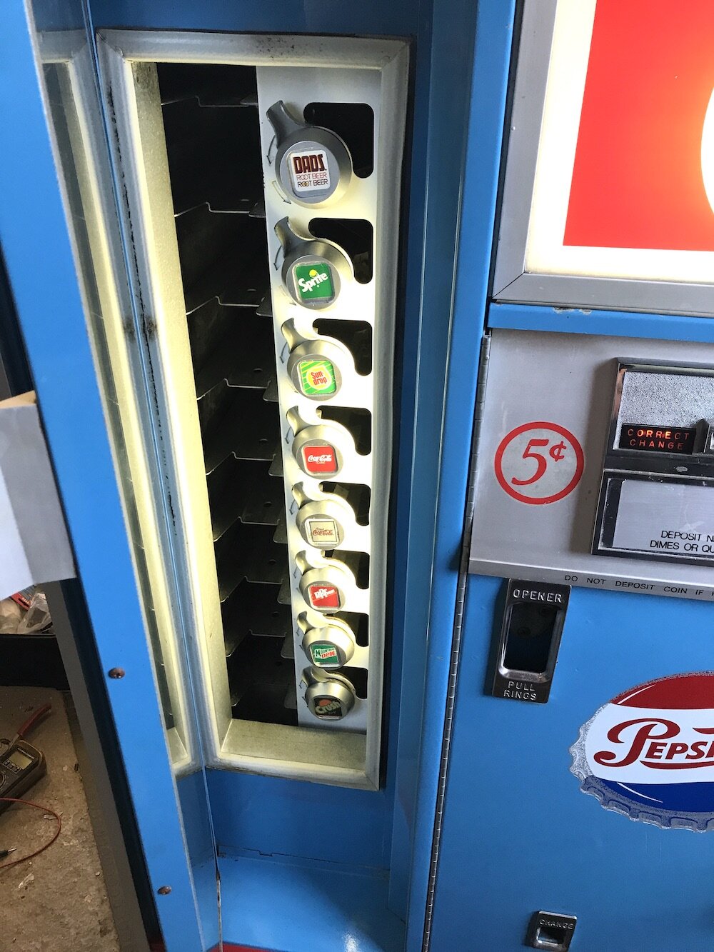 ORIGINAL PEPSI-COLA COOLER — JUKEBOXCLEVER ORIGINAL PEPSI-COLA COOLER — JUKEBOXCLEVER