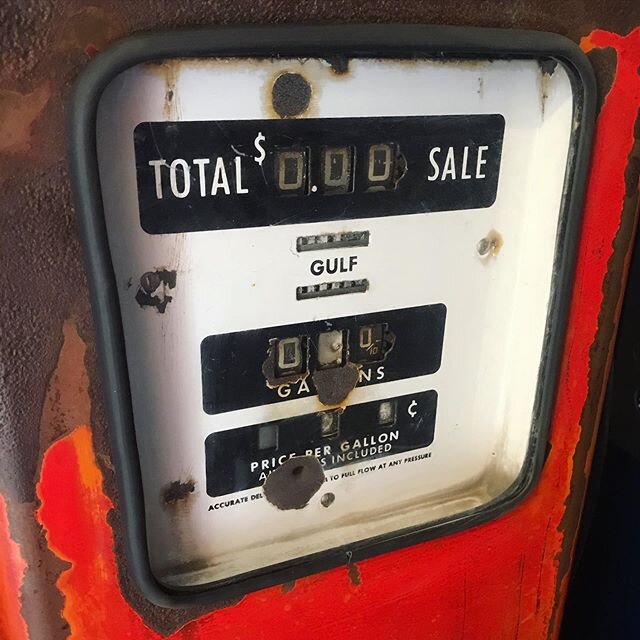 Gulf Gas pump - vintage Americana 🇺🇸