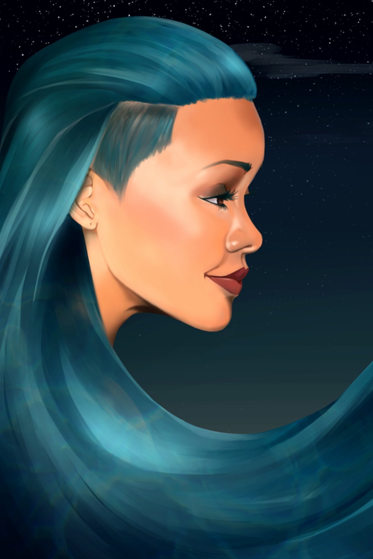 Goddess Print: Water