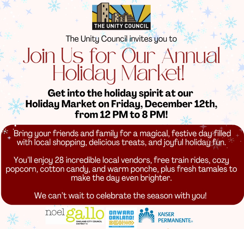 Unity Council Holiday Market