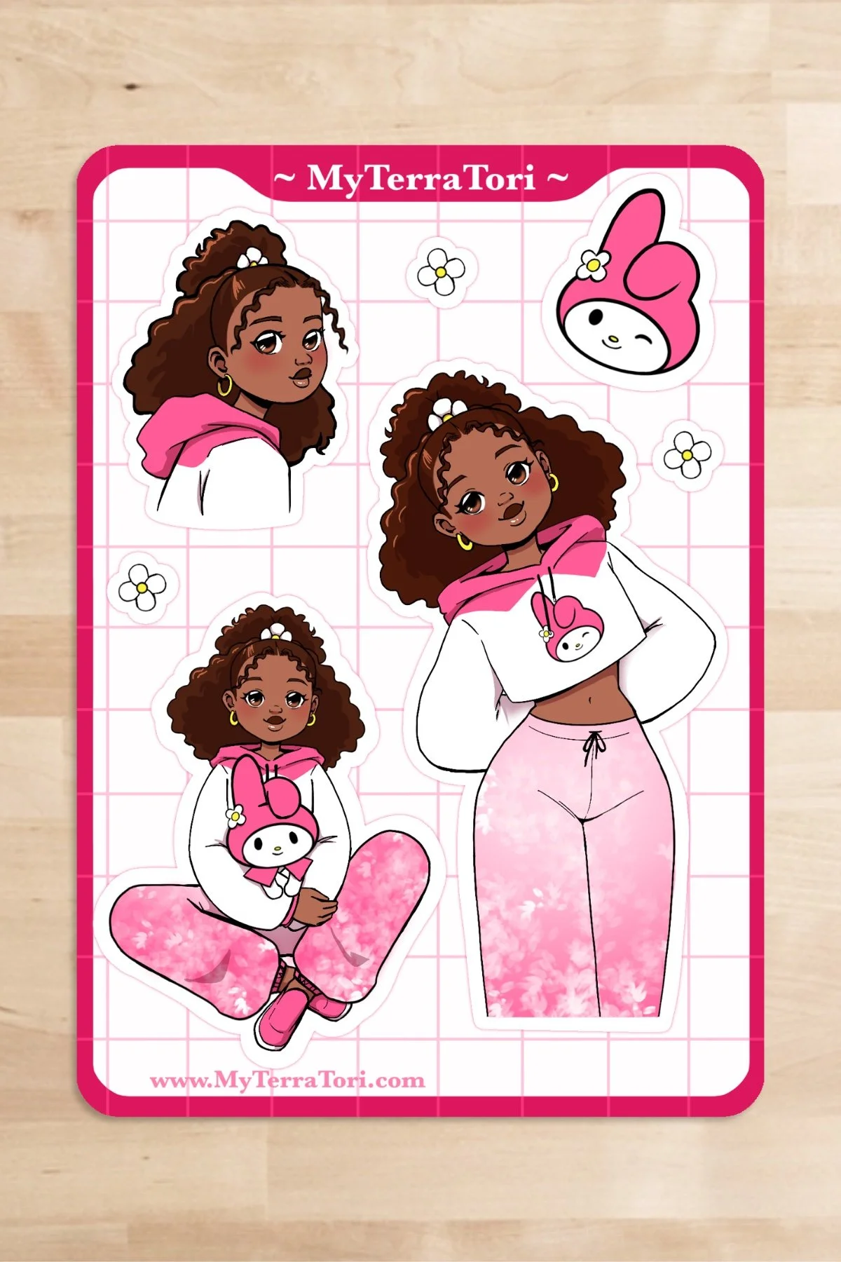My Melody Sticker Sheet