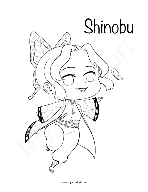 Demon Slayer Coloring Pages