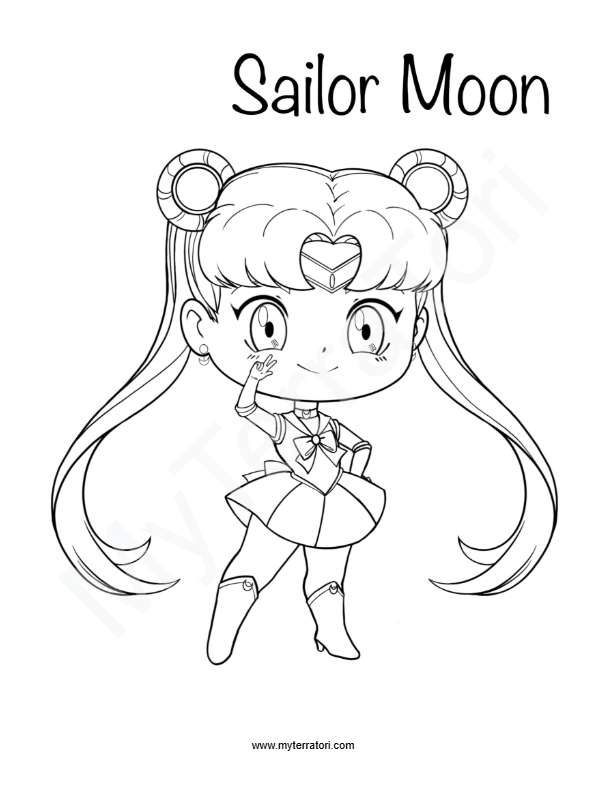 Sailor Moon Coloring Pages