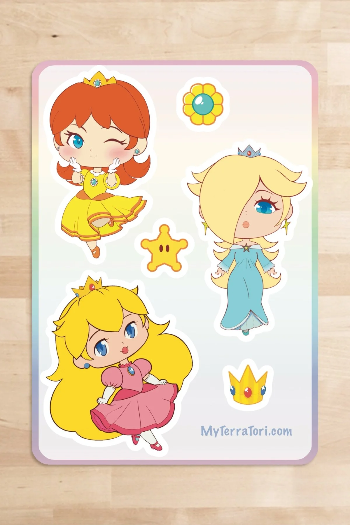 Mario Princess Sticker Sheets