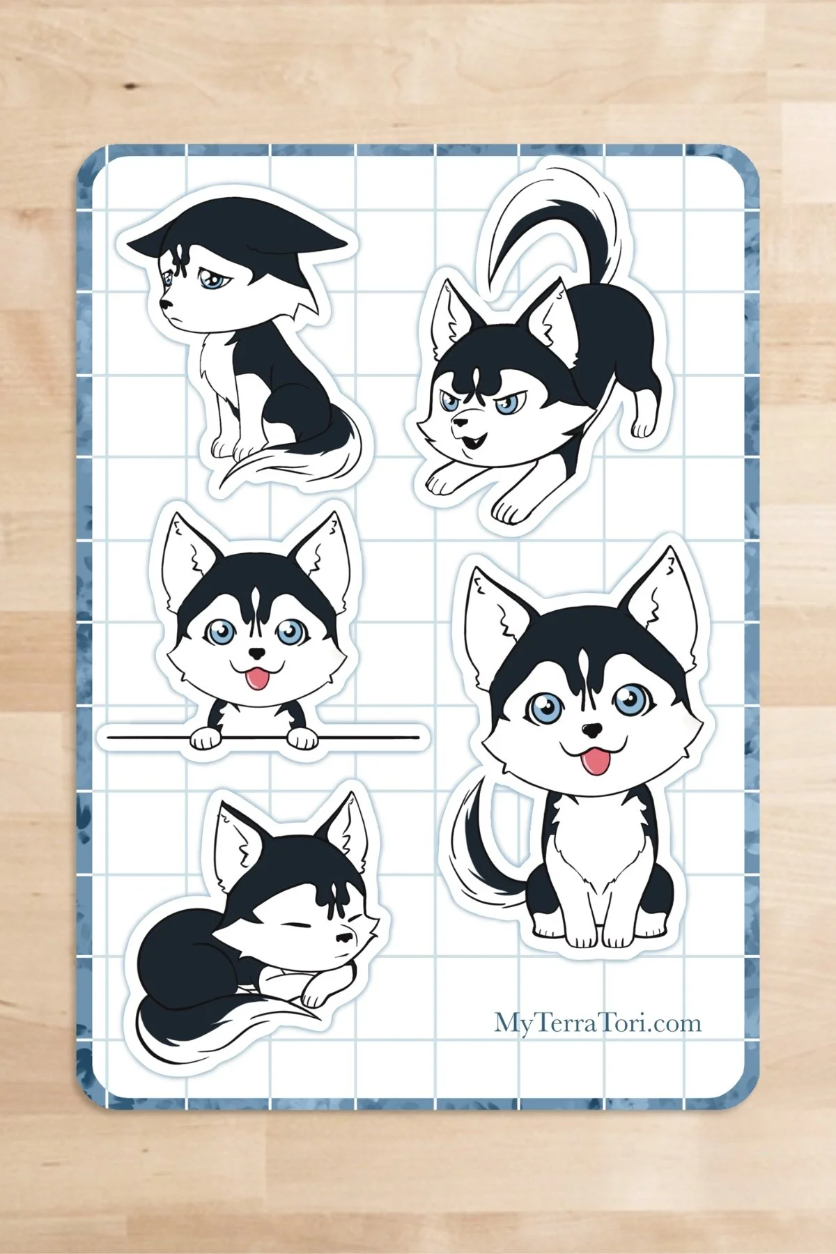 Husky Sticker Sheet