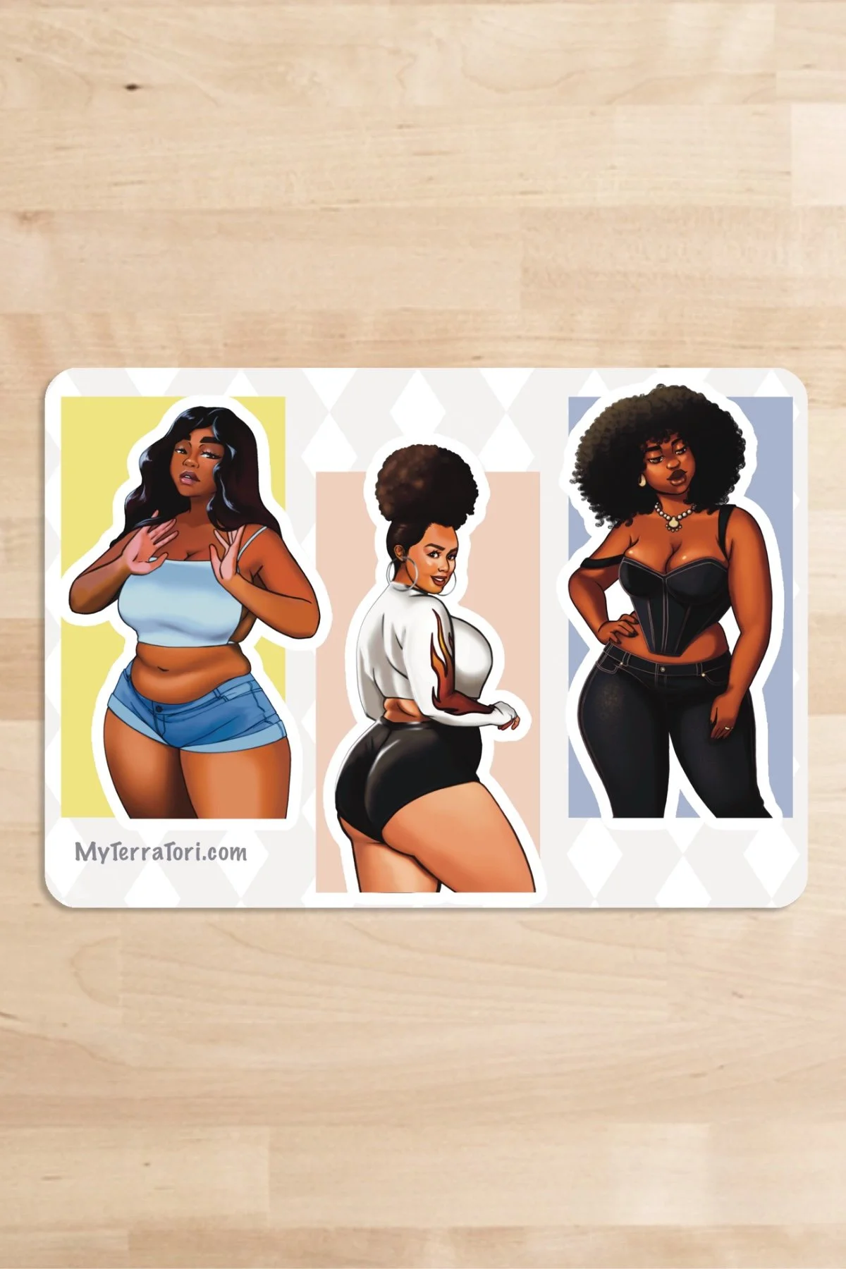 Full Figure Sticker Sheet