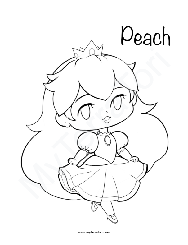 Mario Party Coloring Pages 2