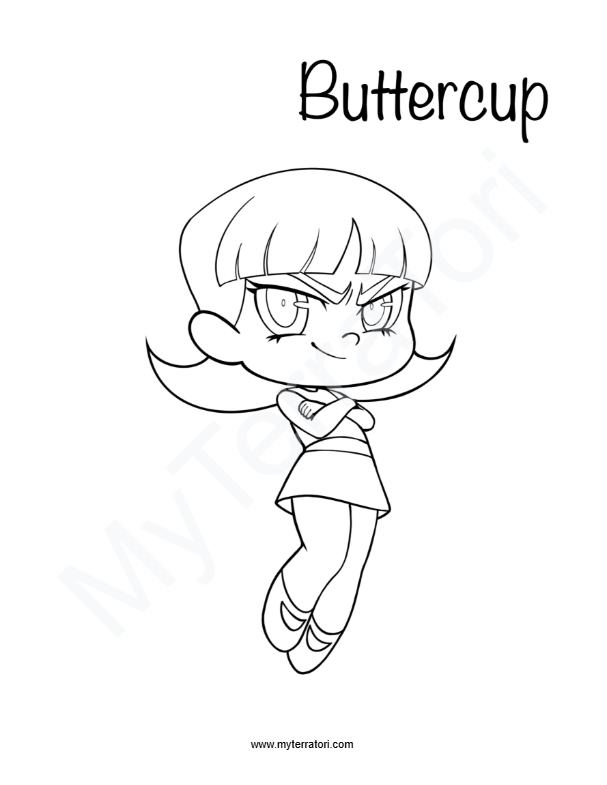 Powerpuff Girls Coloring Pages