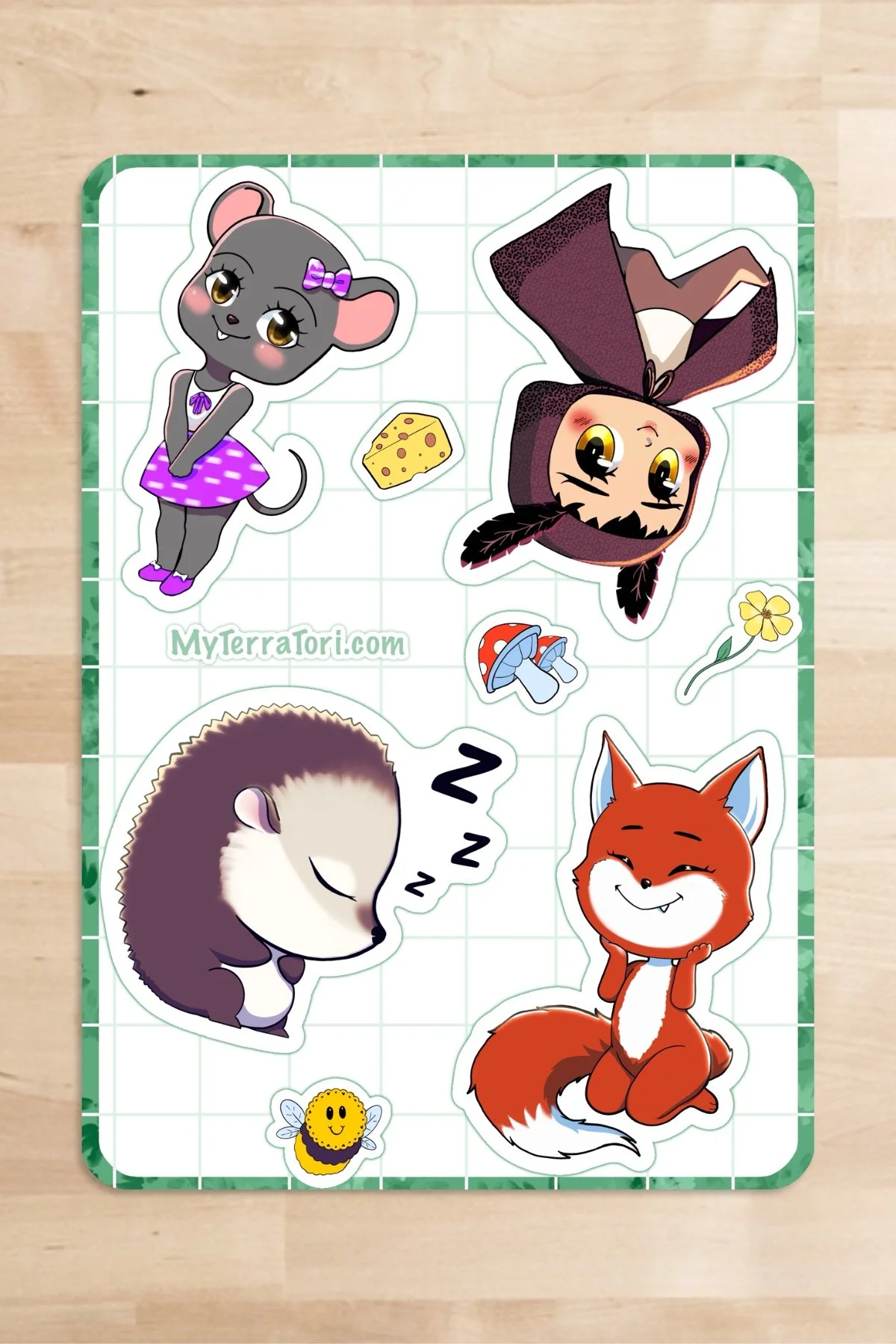 Forest Friends Sticker Sheet