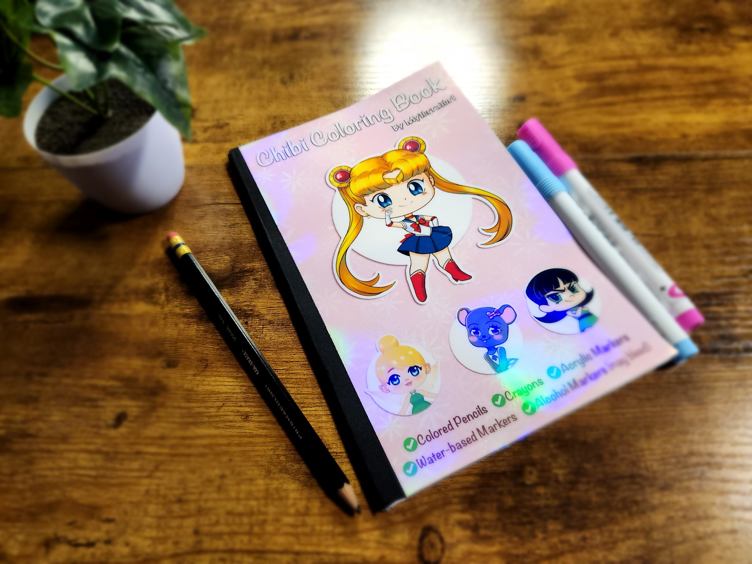 Chibi Coloring Book