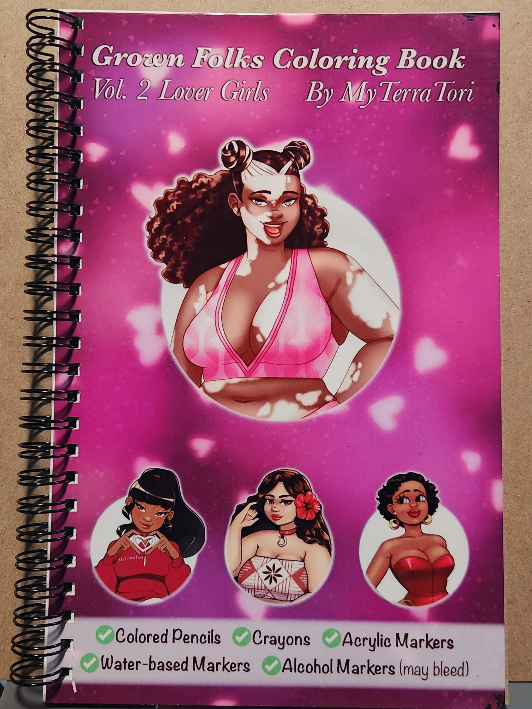 Grown Folks Coloring Book (Vol. 2)