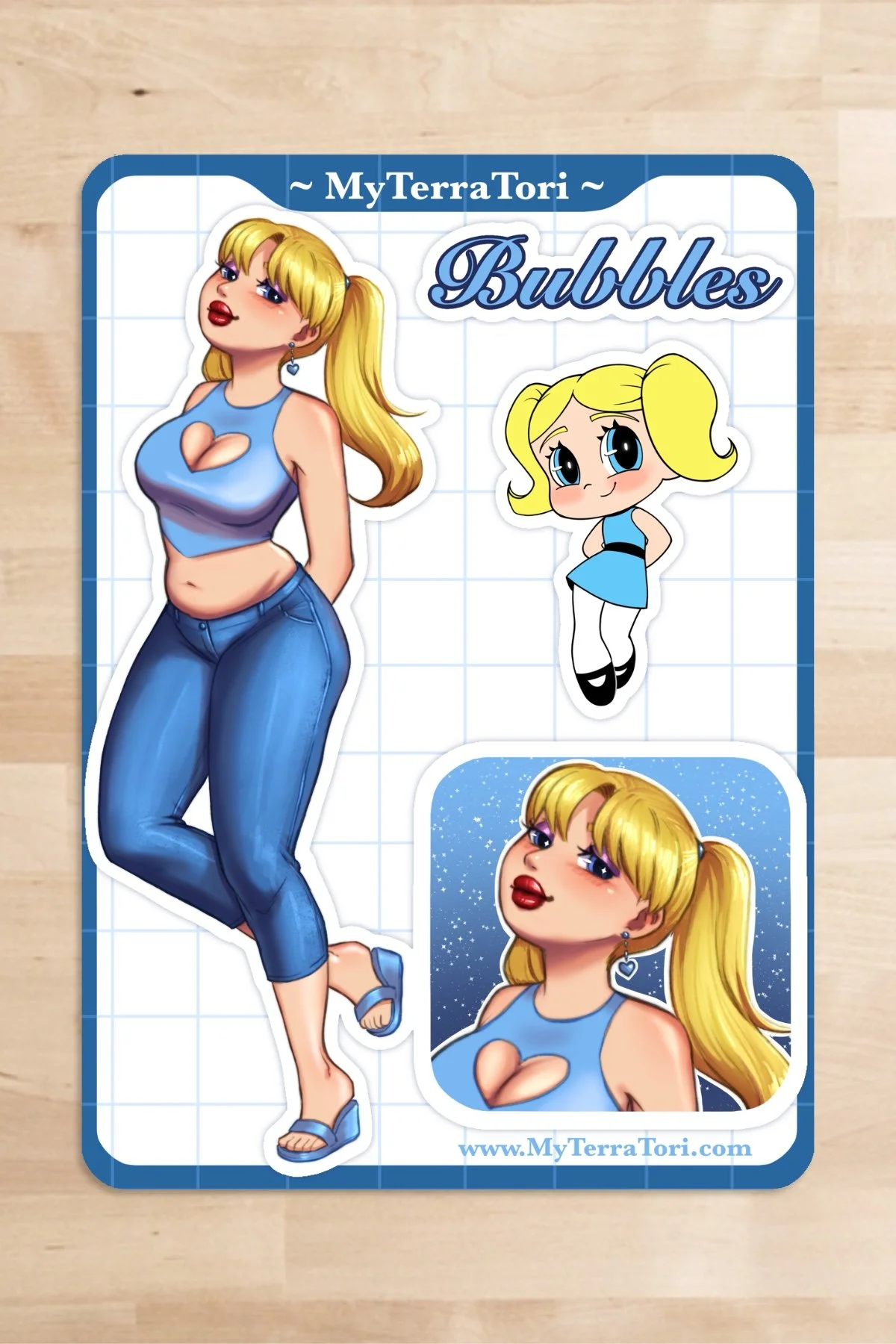 Bubbles Sticker Sheet