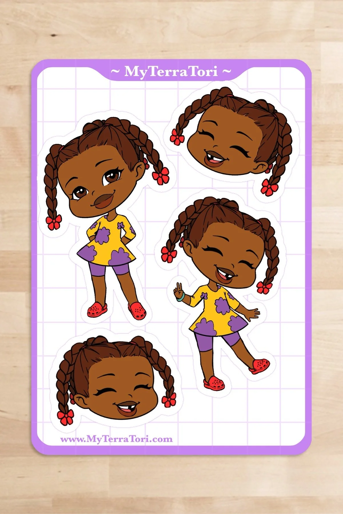 Rugrats Susie Sticker Sheet