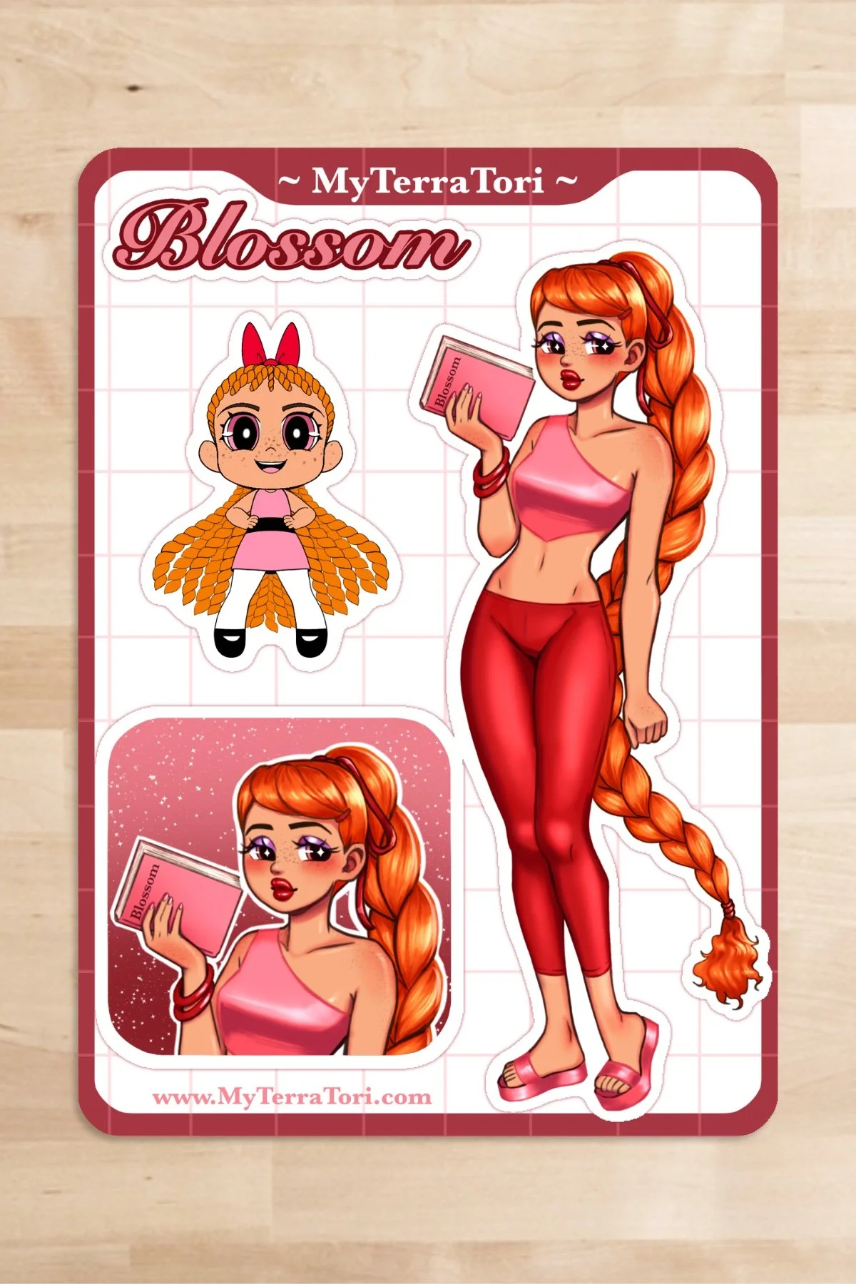 Blossom Reimagined Sticker Sheet