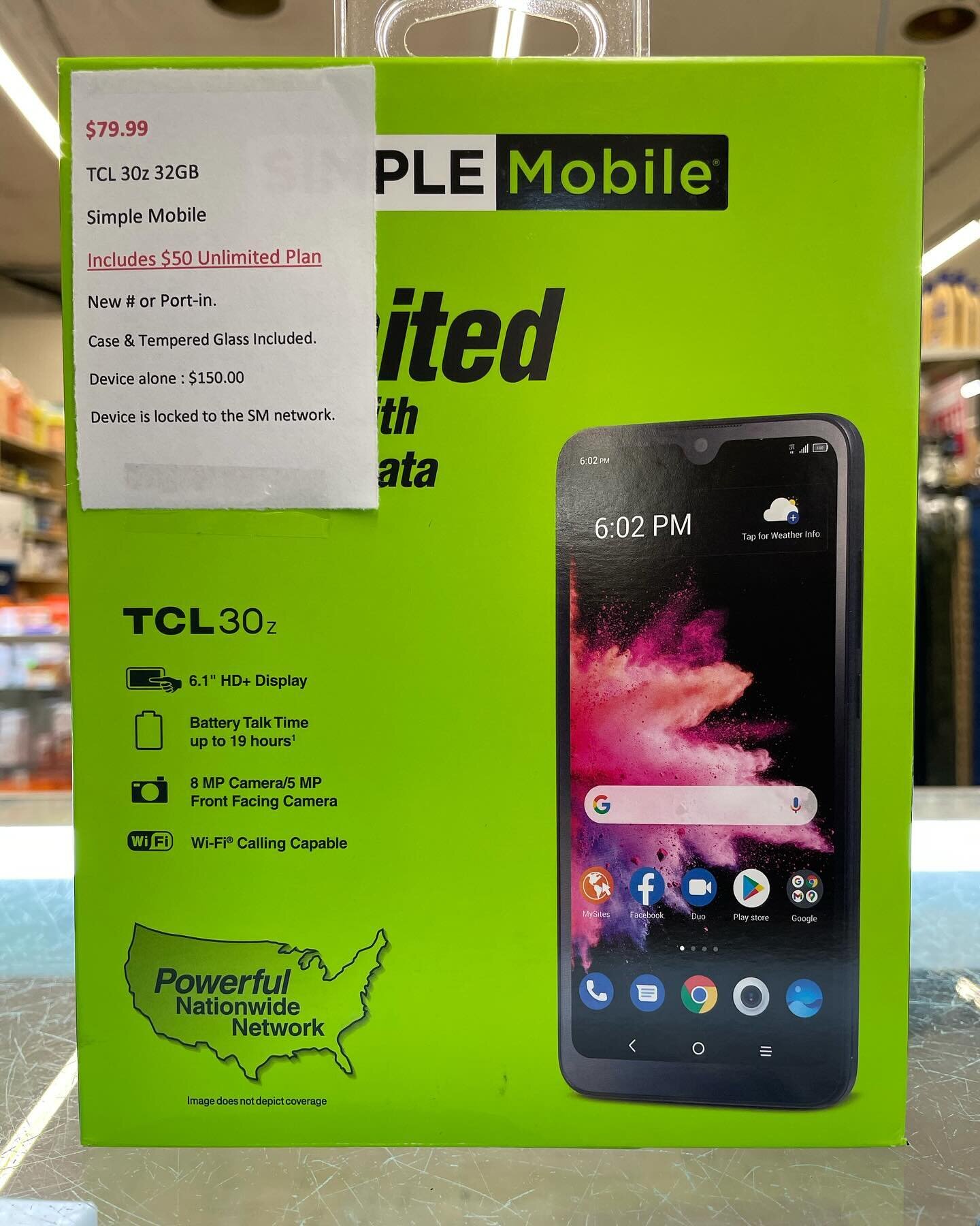 Simple Mobile branded phones available.

Prices noted include the $50 Unlimited plan.

All pictured are new and locked to Simple Mobile.

Free case and tempered glass included.

No activation fee.

Pioneer Mobile
71 Mt. Vernon Place
Newark NJ 07106
W