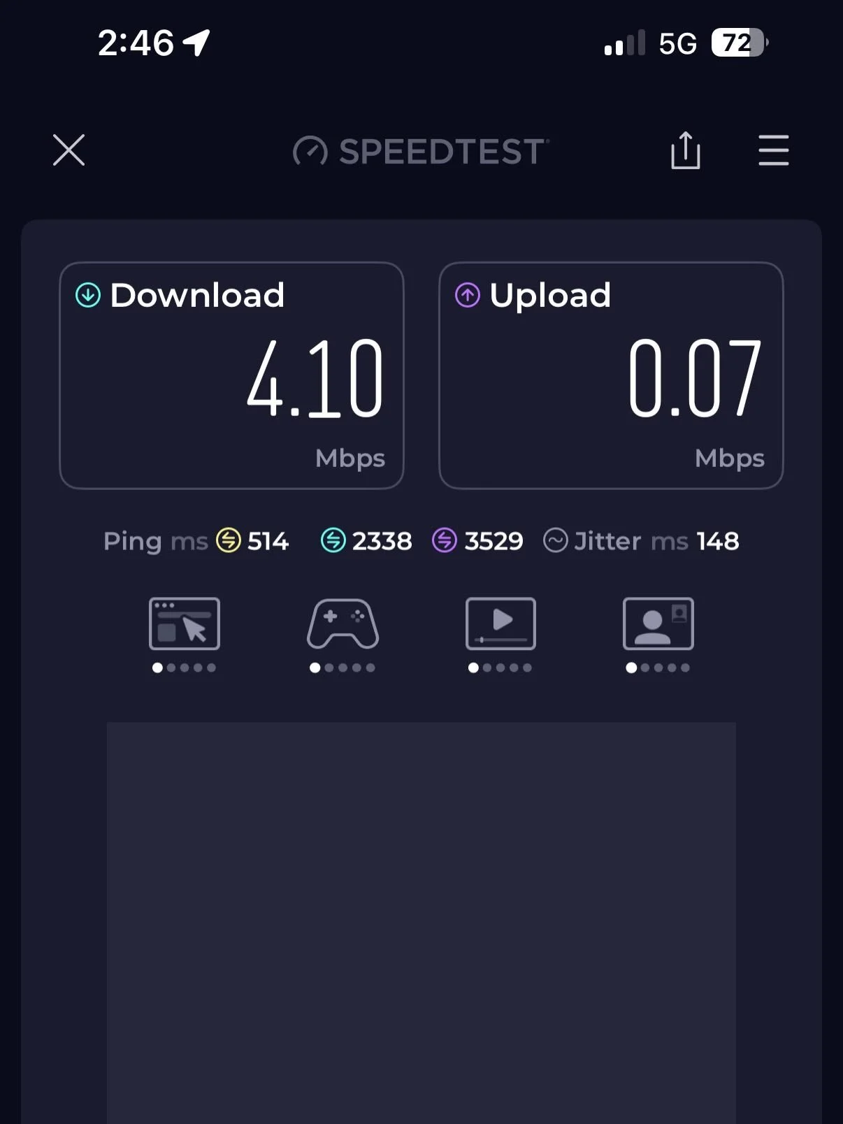 AT&amp;T iPhone 16 Pro vs T-Mobile Samsung Galaxy S26 Ultra

AT&amp;T Wireless vs T-Mobile
(both carriers postpaid)

T-Mobile : 508 Mbps / 61.9 Mbps
AT&amp;T : 4.10 Mbps / 0.07 Mbps

#tmobile #att #speedtest #pioneermobile #ookla