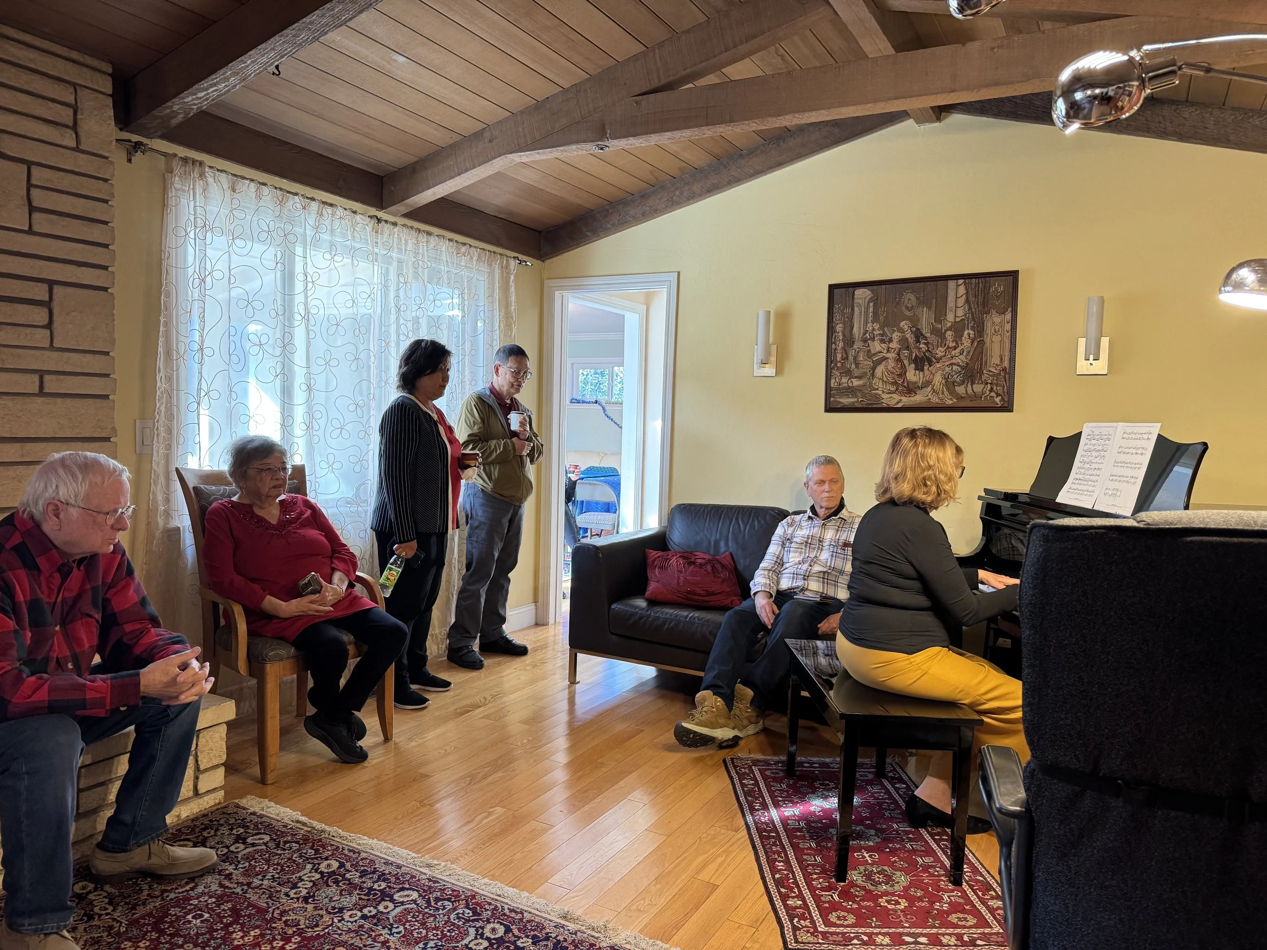 Piano recital, Holiday Party, 12/16/2025 at Adek's