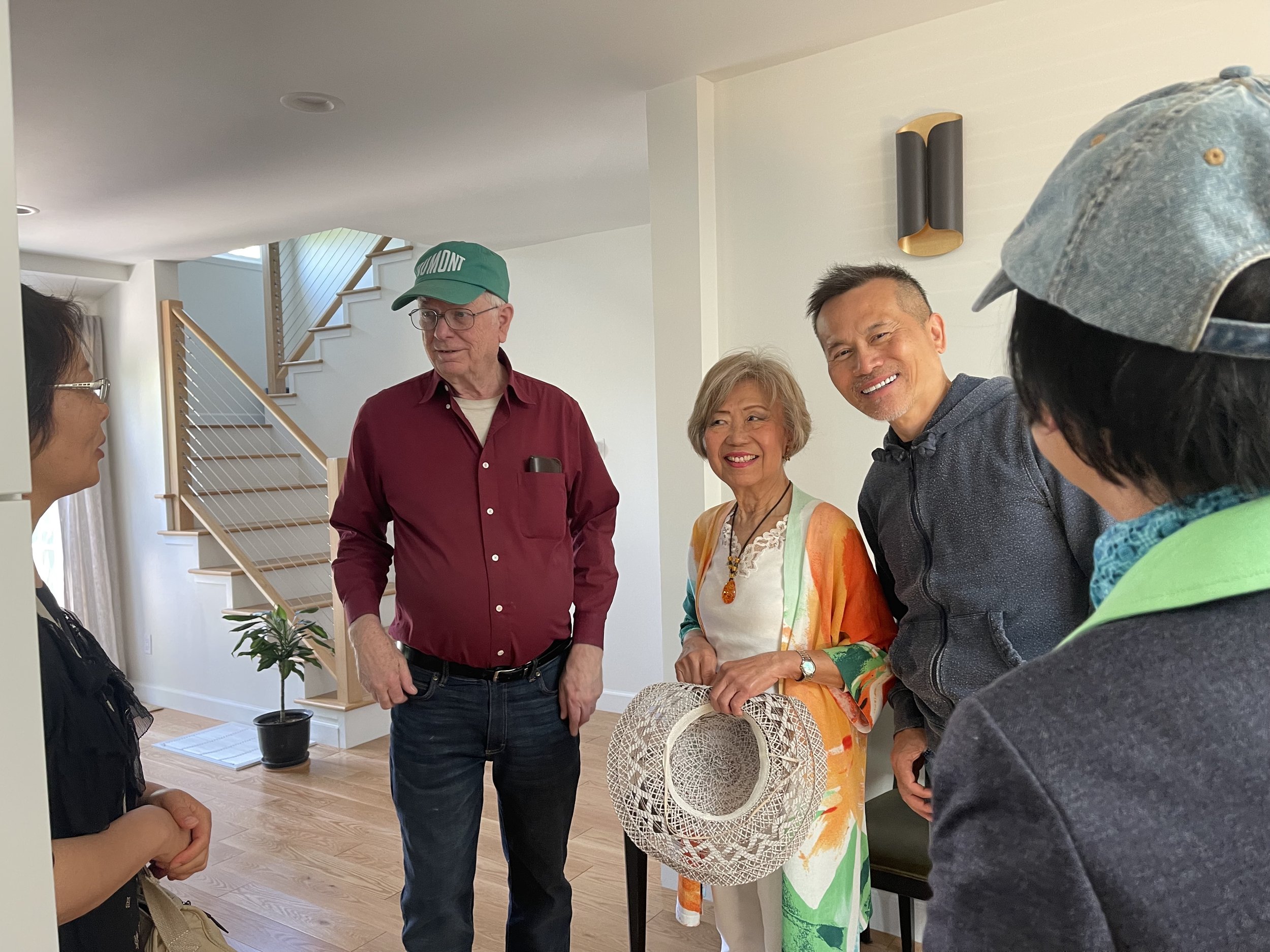Before lunch, Spring Potluck 5/15/2025