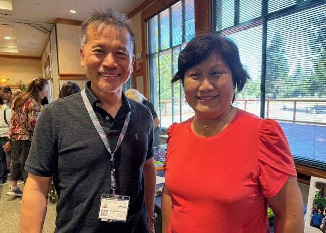 Pat with Mayor Chao, Open House 2025