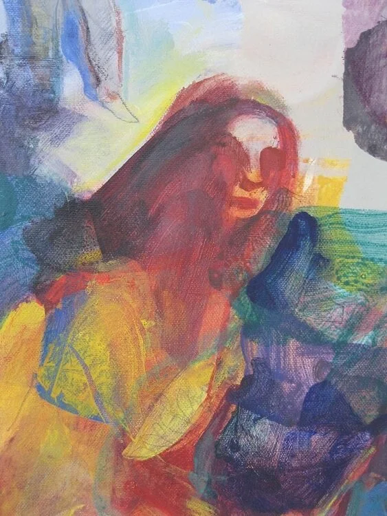 Andrew Portwood,nt gold frmPrincess Saffron and the queendom of Satsuma, 36 x 36, detail 5.jpg