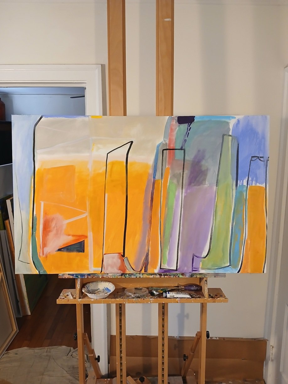 Andrew Portwood, Monolith 2025, 30x48, acrylic paint on canvas, studio..jpg