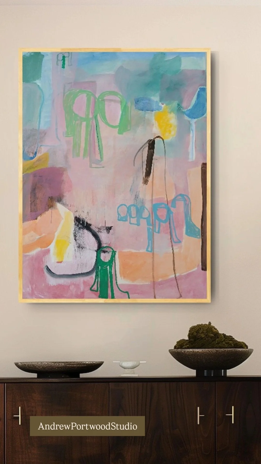 Andrew Portwood Taffy-town tango, 2026, 30x40 acrylic on canvas, ad.jpg