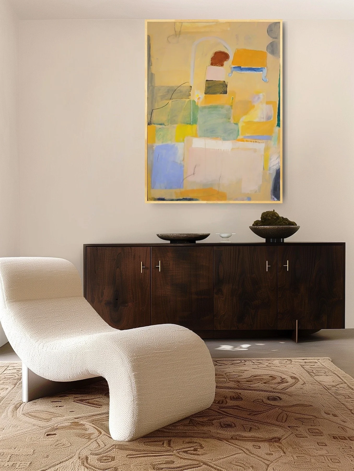 Andrew Portwood, Apricot Something, 2025, 36x48 acrylic paint on canvas. int 1.jpg