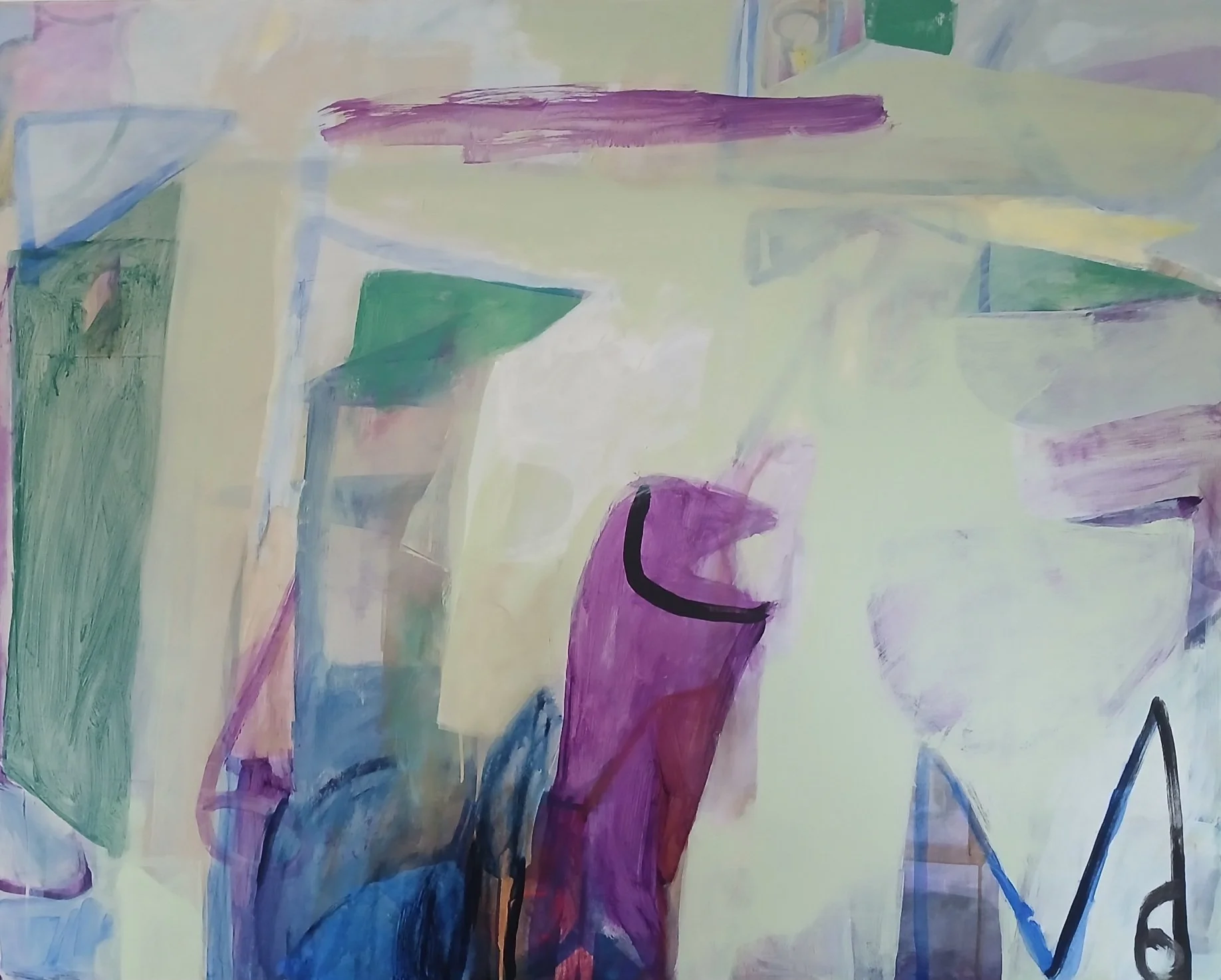 Andrew Portwood, July Moontide, 48x60, acrylic paint on canvas.jpg