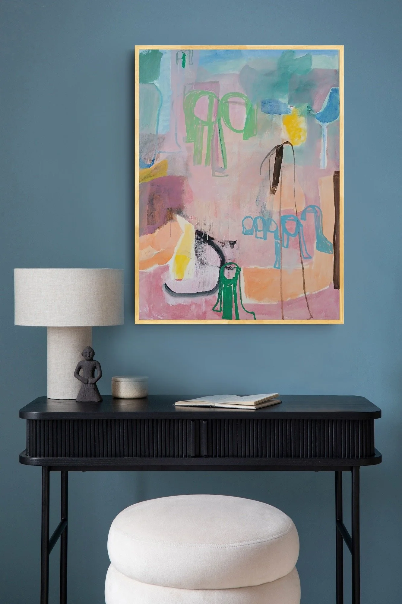 Andrew Portwood Taffy-town tango, 2026, 30x40 acrylic on canvas, int 3.jpg