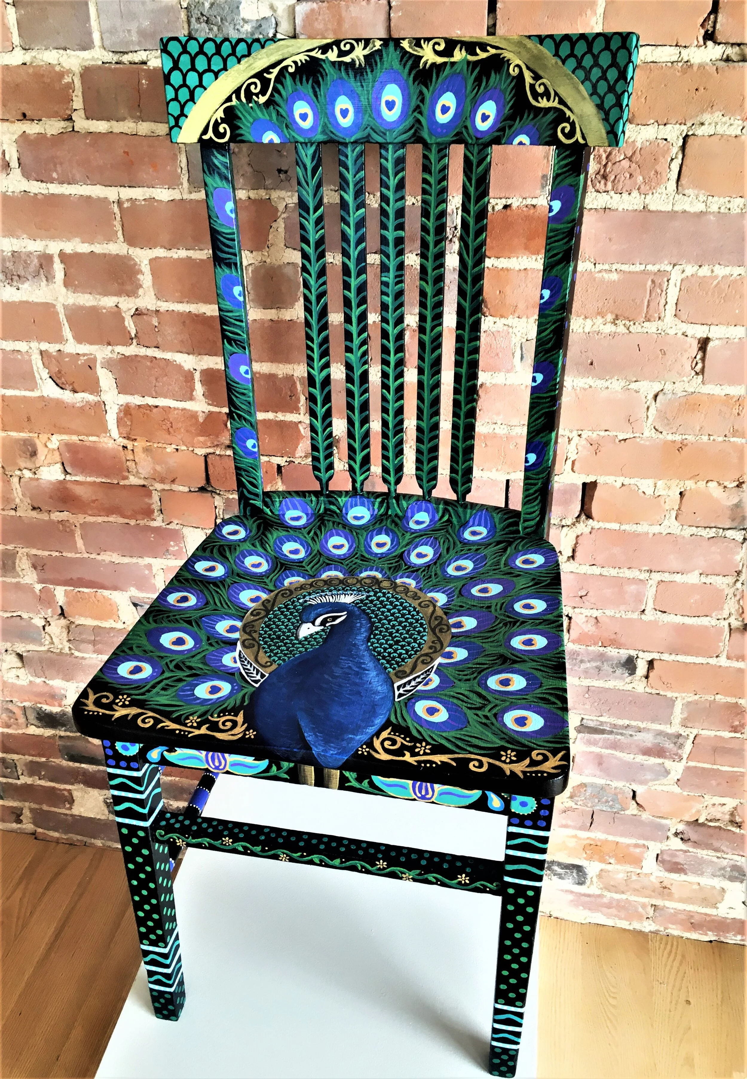 Peacock Chair - Genevieve Yoder