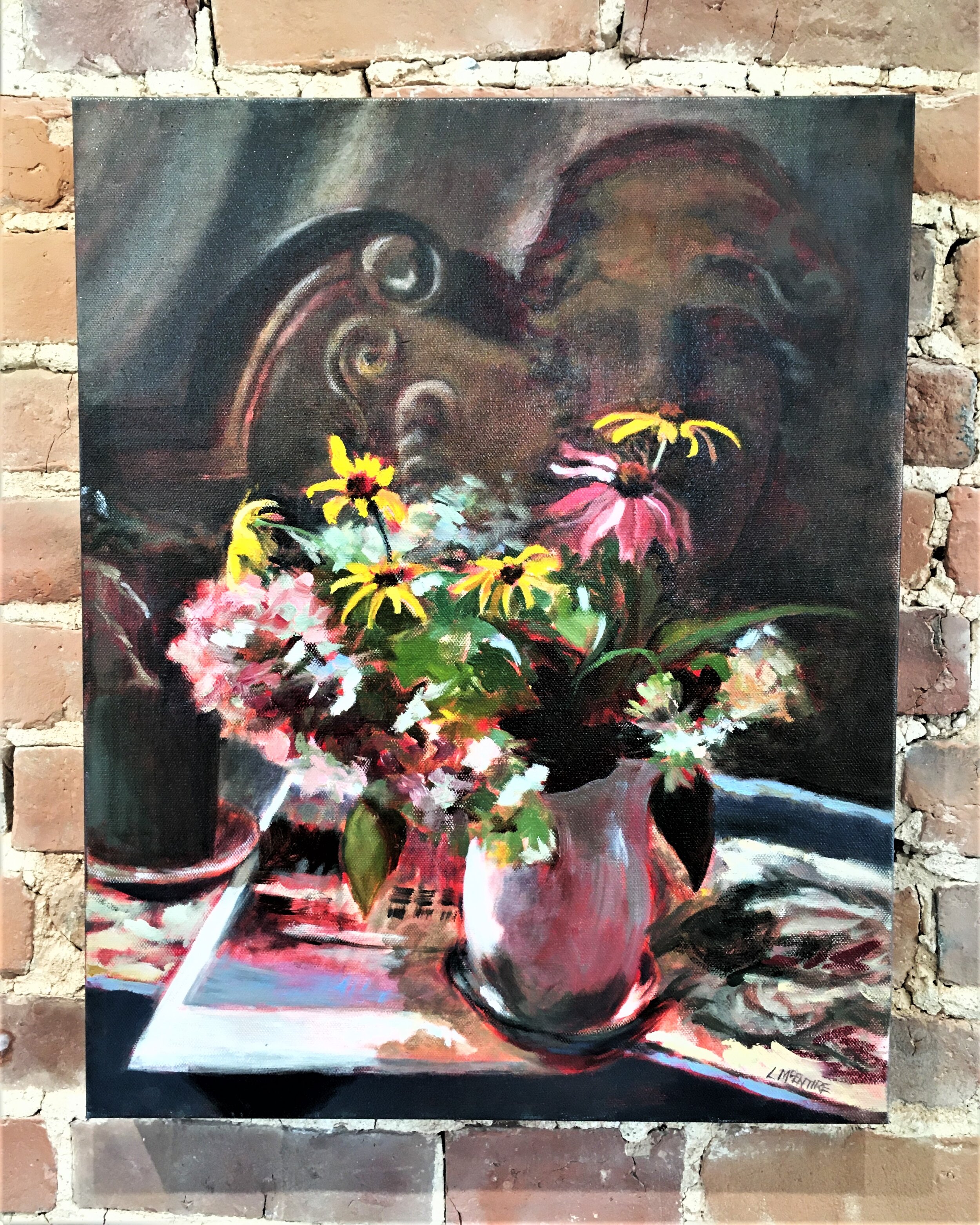 Flowers With Face - Leslie McEntire