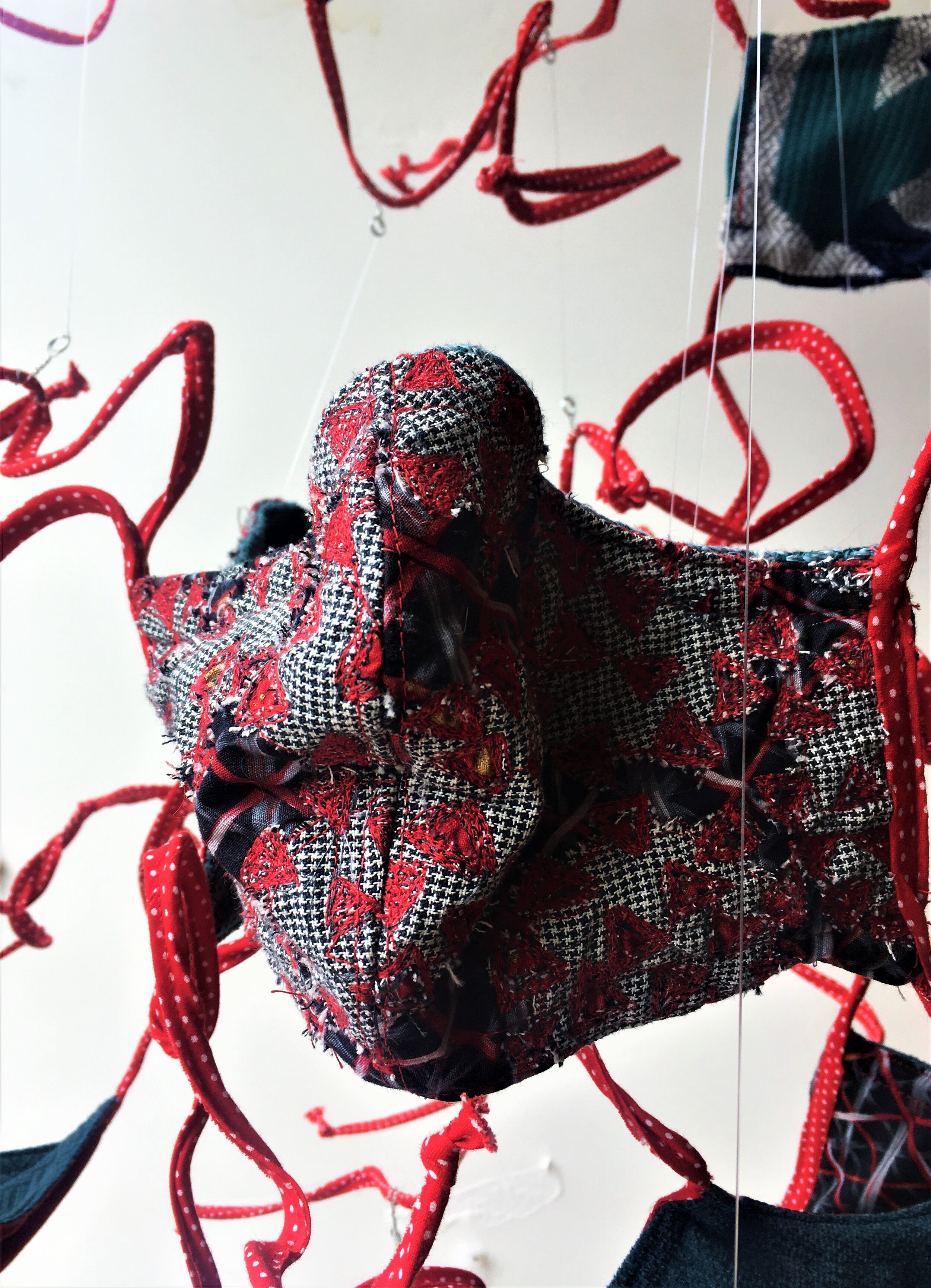 Mask Mobile (Detail) - Andrea Finch