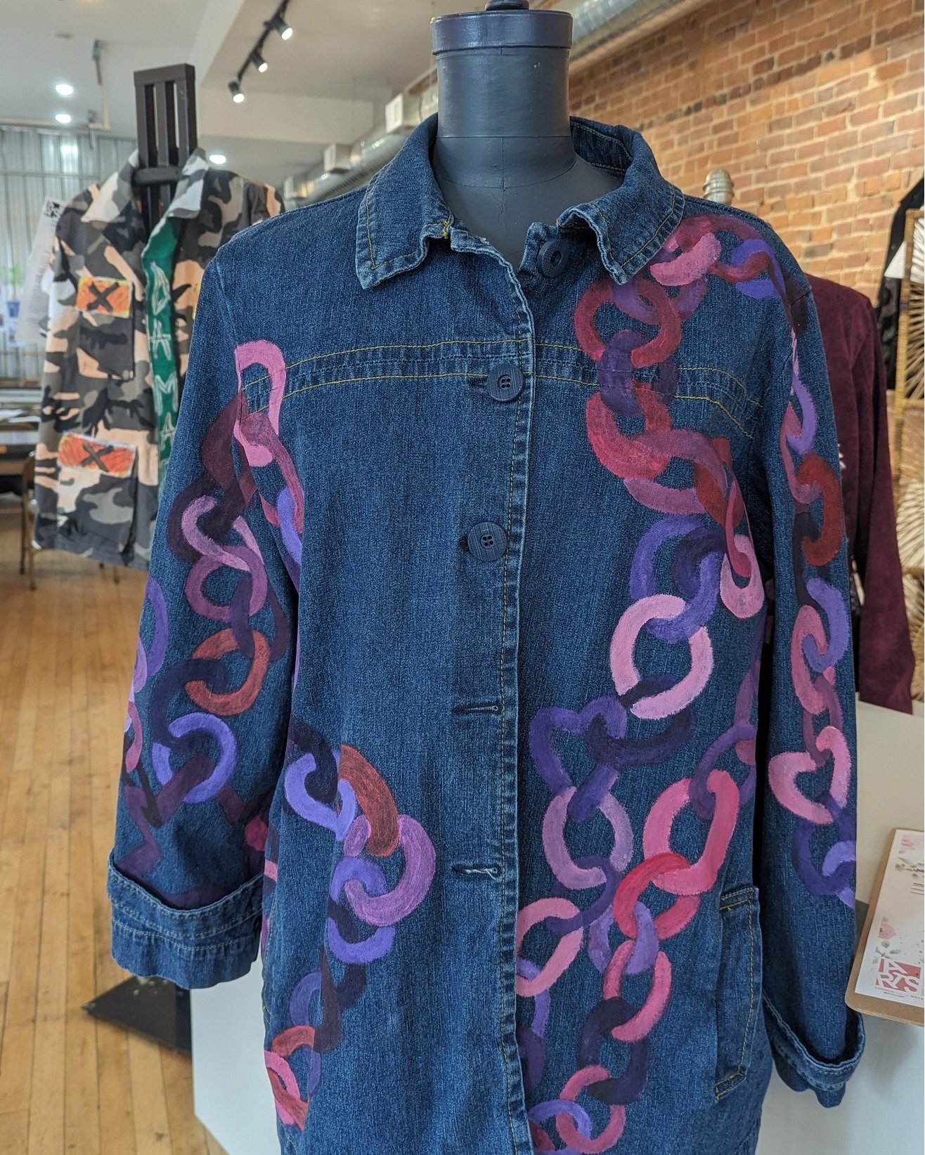 We are both 'Us' &amp; 'Them' by Donna Werling
At the last Jacket Auction there was a bidding war for her coat...
We will start with silent auction bids &amp; then live auction this coat!
Get your tickets now!
https://www.councilforthearts.net/
Sunda