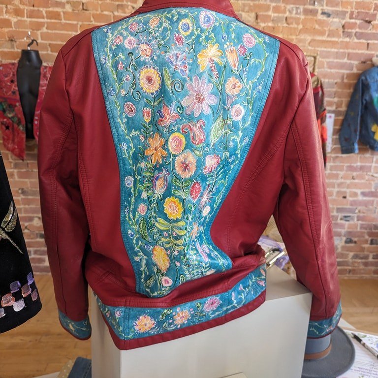 All our jackets are now online with buy now prices!
Perfect for those who can't make the auction but have seen the perfect jacket. Come in today until 5 or Saturday 10-2 to try them on!
A half dozen from some of our favorite artists yet to come 
http