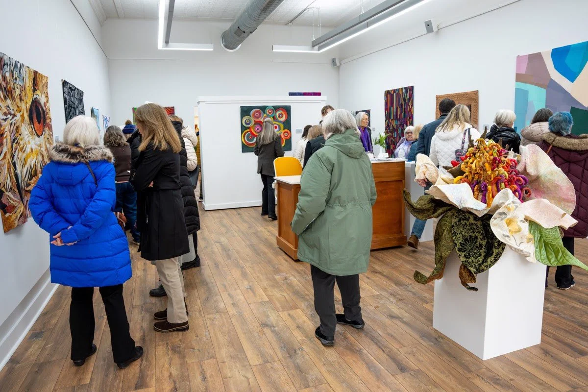'The final week to experience our first juried show Fine Art Quilts is here! Featuring 25 talented artists, this exhibition has been a tremendous hit with everyone who&rsquo;s visited. If you&rsquo;ve been meaning to stop by, now is your last chance 